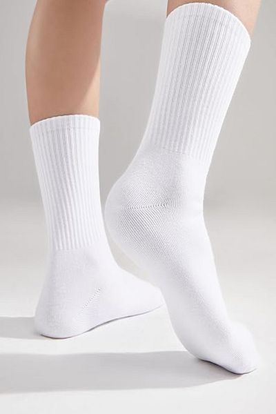 DNDO WEAR 6 Pairs Tennis White Socks Socket Boy Socks - Unisex