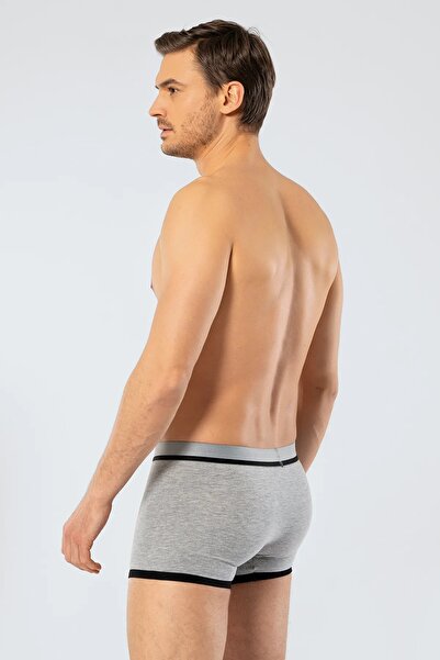 Cacharel Ανδρικό Lycra ριγέ 2'li Πακέτο Boxer 95 Βαμβάκι 5% Ελαστάνη