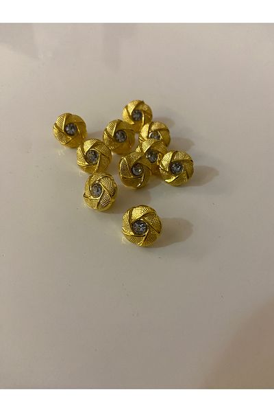 BRAVE TEKSTİL ÜRÜNLERİ 16 Boy Stone Button - 20 Pieces