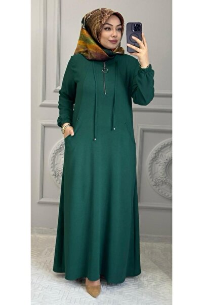 Ebrarengiz Moda AYROBİN ЖІНОЧА СУКНЯ З КИШЕНЯМИ