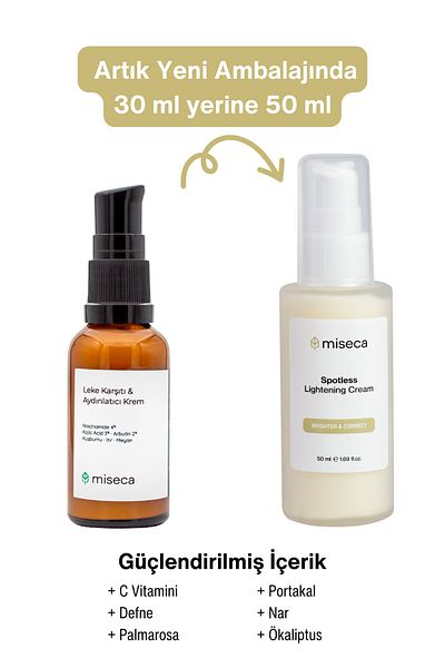 miseca Spotless Anti-Blemish and Brightening Cream 50 ml |   Kojic Acid Arbutin Niacinamide