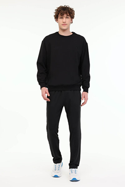 lumberjack Mb Sn75 C Neck Sw 5fx Μαύρο ανδρικό φούτερ