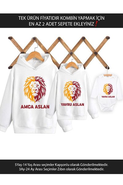 Tshirthane Leon Baba Yavru Aslan Baba Oğul Kız Tek Ürün Fiyatıdır Kombin Yapmak Için En Az 2 Adet Sepete Ekle