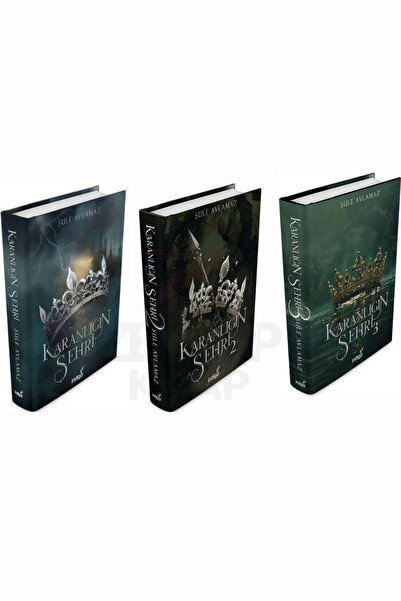 İndigo Kitap Karanlığın Şehri 3 Kitap Set (Ciltli) Şule Avlamaz