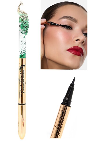 Roesıa Rose Cosmetics Rose Super Liner Simli, Sulu Kalem Eyeliner