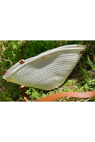 MS Glassware Geantă de umăr pentru femei Oyster Model