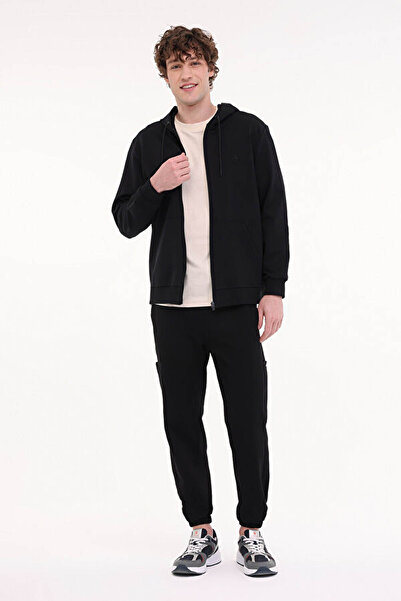 lumberjack Mb Sn72 Fz Hod 5Fx Siyah Erkek Sweatshirt A101939604