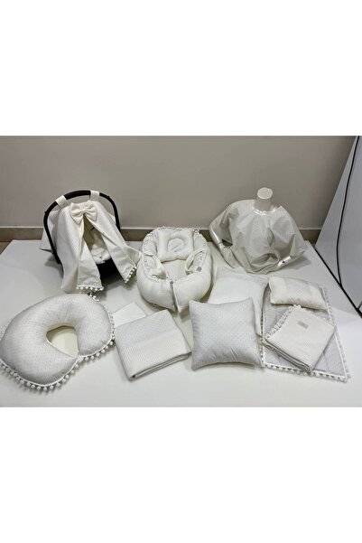 BUSEBABYHOME Çok Amaçlı Babynest , Puset Örtüsü , Alt Açma Ve Battaniye, Nevr...