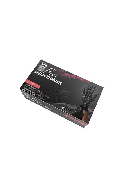 FLEXİS Black Size m 100% Flex Glove