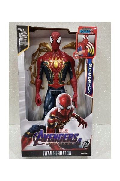 AVENGERS Spider-Man Talking Light Up Figure 28.5cm Spider-Man