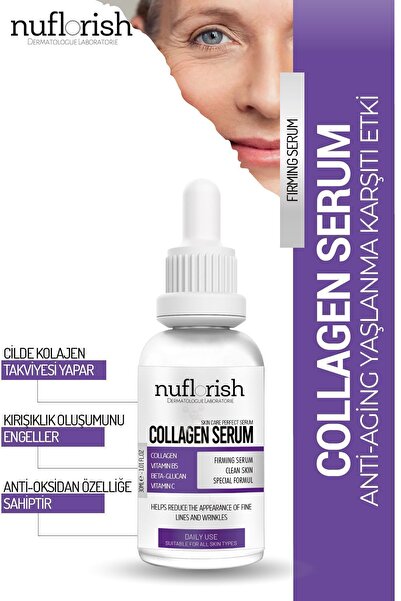 Kırışıklık Ve Yaşlanma Karşıtı Besleyici Collagen Serum 30 ml