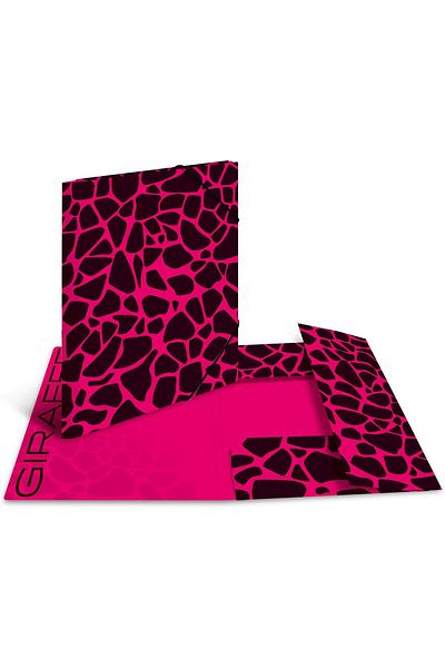 STOREMAX Scary File with Giraffe Pattern A4 Size - 646268