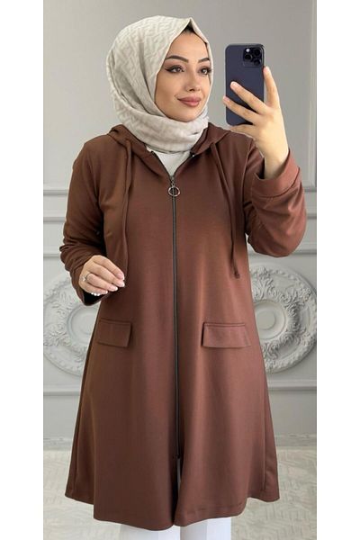 Ebrarengiz Moda ΓΥΝΑΙΚΕΙΑ ΖΑΚΕΤΑ ΜΕ ΚΟΥΚΟΥΛΑ ΜΠΑΡΙΕ