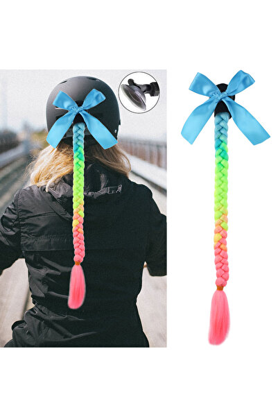 KONAK PERUK Мотоциклетна каска с плетена опашка - ACM11