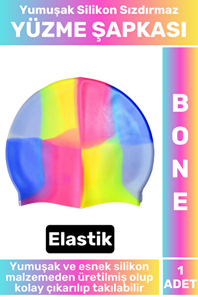 Wintoup Vodootporno Elastična mekana plivačka kapa za bazen i more, silikonsk...