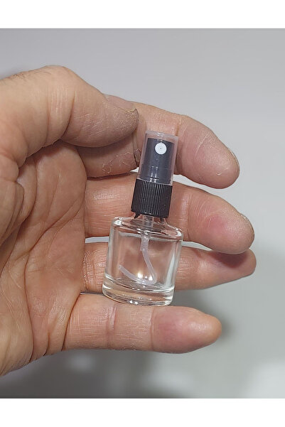 Petçi cam salih 3 Adet Boş Şişe siyah Spreyli Kolonya Şişesi Doldurulabilir C...