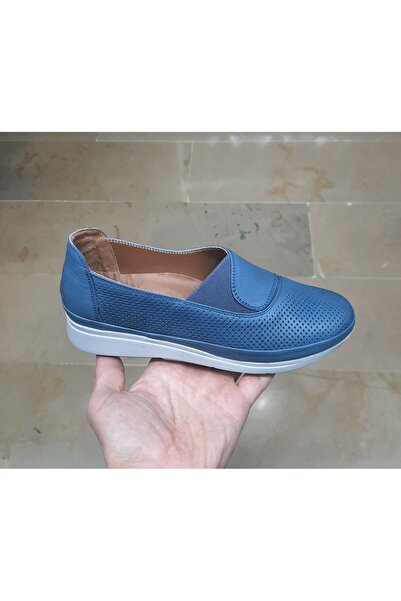 BRGL KADIN 35 NUMARA İÇİ-DIŞI HAKİKİ DERİ ORTOPEDİK ANNE AYAKKABISI