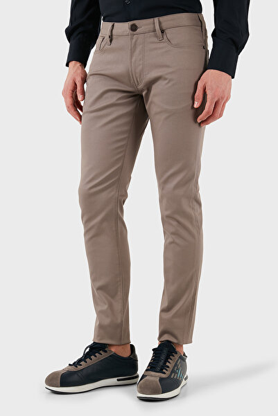 Emporio Armani Slim Fit Cotton Jeans - Normal Waist Narrow Leg - Men's Jeans (Em 000121   Af14122 U6107)