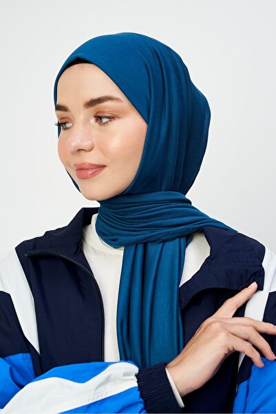 Modakaşmir Penye Şal Petrol Rengi