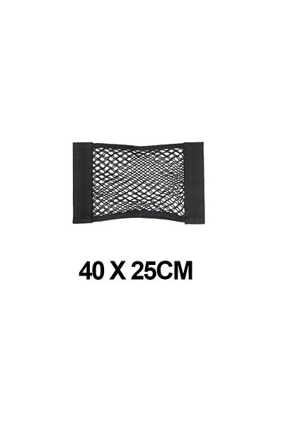 Choice 40 x 25cm Car Trunk Storage Bag Nylon Mesh Nets Auto Back Rear Trunk Organizer Elastic String Luggag