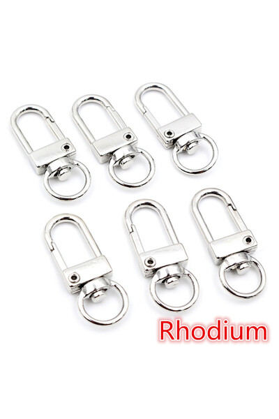 Choice AB4-30 10 قطع/مجموعة مشبك جراد البحر مطلي بالذهب والفضة لصنع المجوهرات...