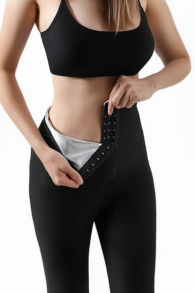 Edit by Trendyol Black Waist Recovery Agraf Detailní pletené sportovní legíny po celé délce Tedaw25Ty00000