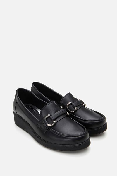Yaya by Hotiç Schwarz Damen Loafer - 01AYY 308000 A100-Modellschuhe