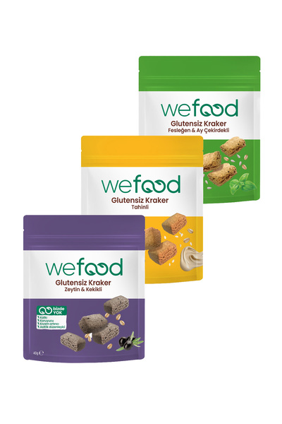 Wefood Glutensiz Kraker Tanışma Paketi