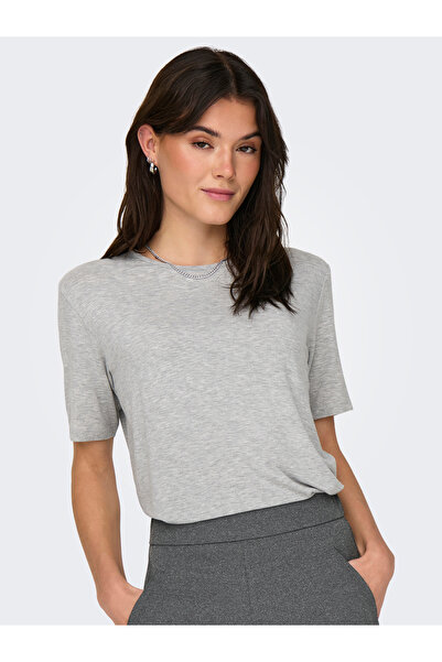 JDY JDYMILA S/S O-NECK TOP JRS