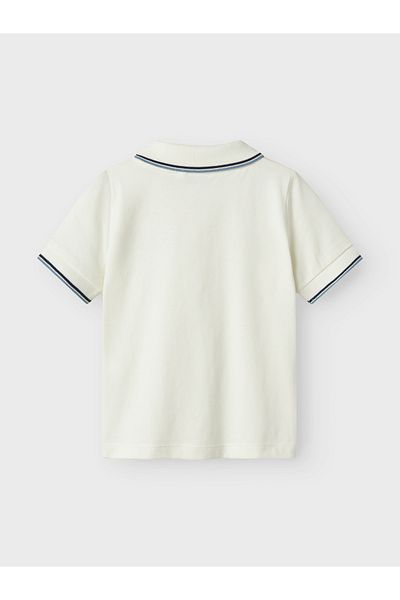 name ıt Men's Polo Neck T-Shirt - Cloud Dancer