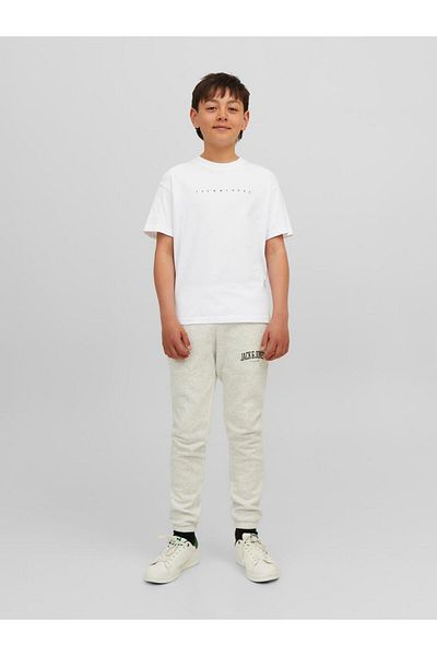 Jack & Jones Μπλουζάκι με κοντό μανίκι εμπριμέ με λογότυπο - αστέρι