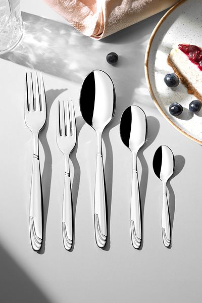 Nehir Lisbon Plain 6-Piece 30 Piece Cutlery Set