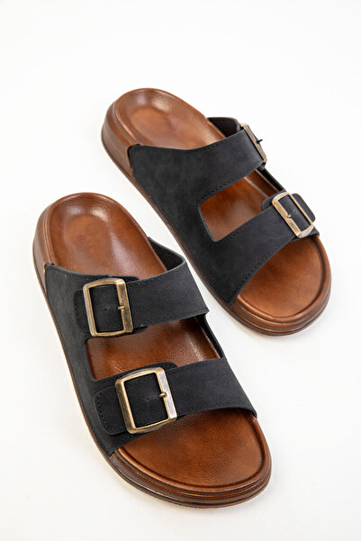 SOHO Schwarze Herrenhausschuhe 20304