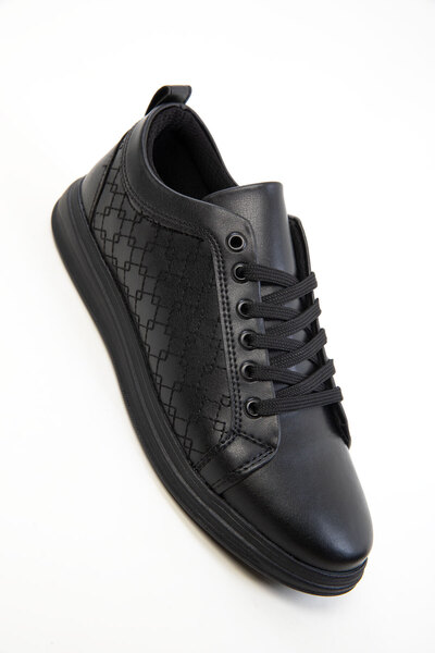 SOHO Černo-černé pánské tenisky 20295