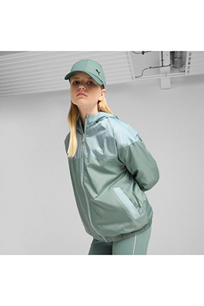 Puma قبعة PUMA CAT BB Jr - معدن ESS، قدم أخضر، قبعة BB