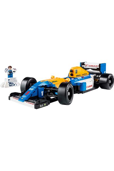 LEGO ®   Icons Williams Racing Fw14B & Nigel Mansell 10353 - 18+ Creative Model Building Kit (799 Pieces)