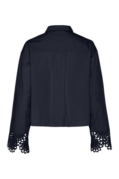 YAS. Cămașă Blazer bleumarin pentru femei