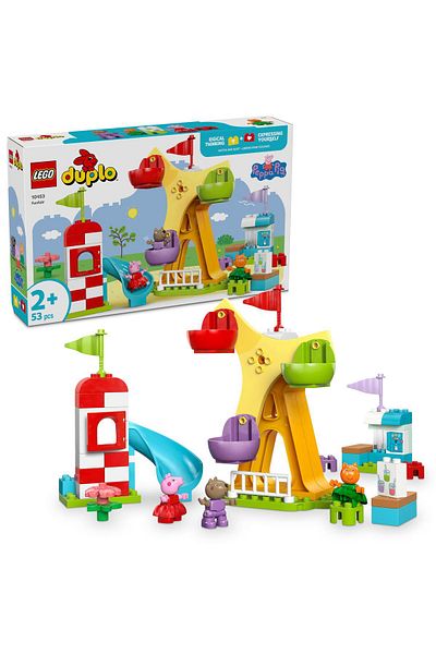 LEGO ®   Duplo ®   Amusement Park 10453 - 2+ Educational Toy Construction Set (53 Pieces)