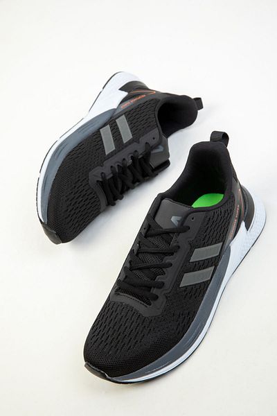 SOHO Schwarz geräucherter Herren-Sneaker 20287