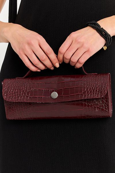 Cool & Sexy Burgunderfarbene Damenhandtasche BE713
