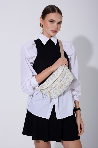 Fossil White Women's Waist Bag 05Fs22Y282
