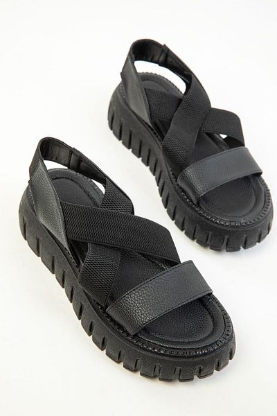 SOHO Women's Sandals 17827 - Black Matte