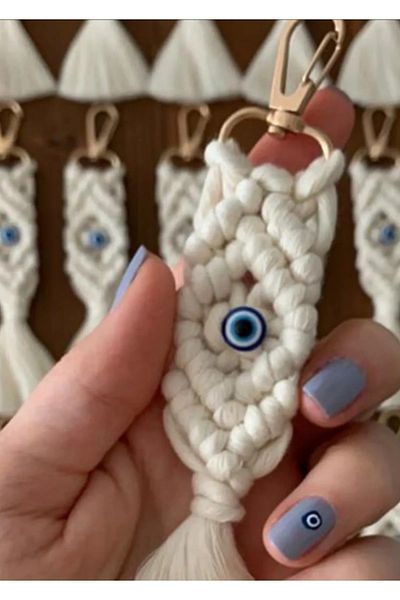 Sude Design Macrame Keychain 35 Pieces