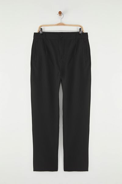Trendyol Collection TMNSS25PL00017 Modell Schwarze Hose