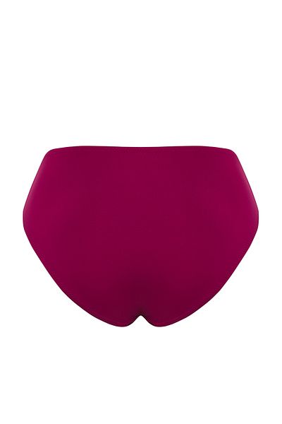 Trendyol Collection Schwarzer, gerader, drapierter Hipster-Bikinihose mit hoher Taille TBESS24BA00139