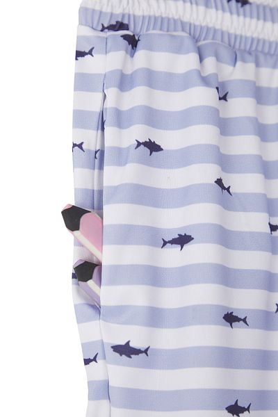 TRENDYOLKIDS Fiú kötött rövidnadrág - Baby Blue-Navy 2 csomag TKDSS25SR00004
