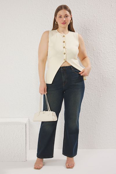 Trendyol Curve Navy Blue Colored Suitable Shoes