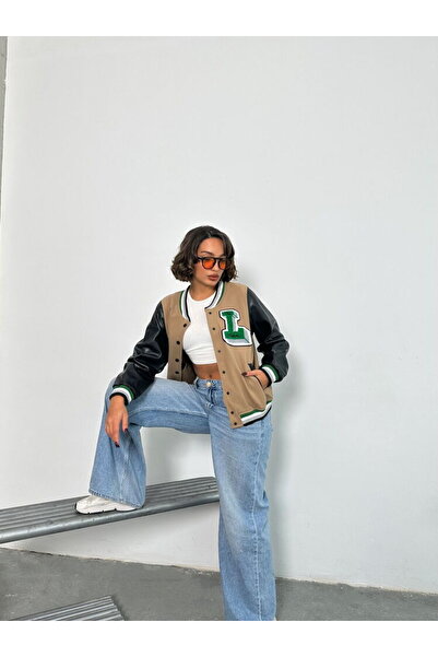 Caddebostan Moda Mink College Jacket Modern Premium Luxury Trend Design Jacket