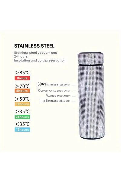 bundle island Stainless Steel Thermos T356 Stone Ornament