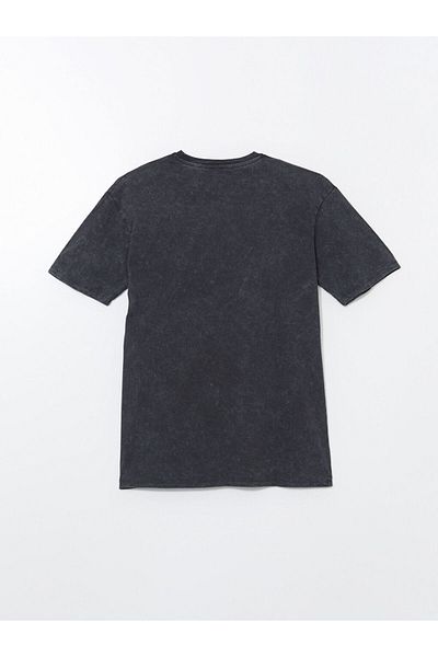 LC Waikiki Anthracite Crew Neck Women's T-Shirt